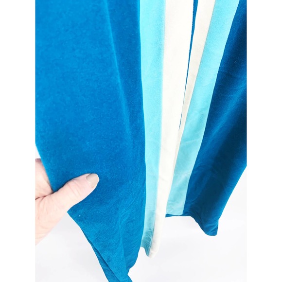 Vintage JC Penny Robes Velour 70s Nightgown Robe House Dress Gown Size 16 - Picture 4 of 7